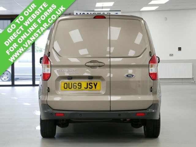 Ford Transit Courier 1.5 Tdci 100 Bhp Limited Air Con Sat Nav No Silver #1