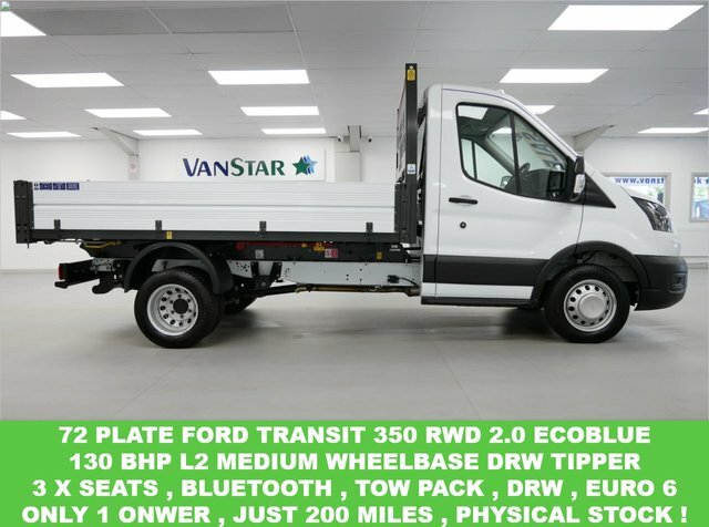 Compare Ford Transit Transit 350 Leader Ecoblue YF72UVB White