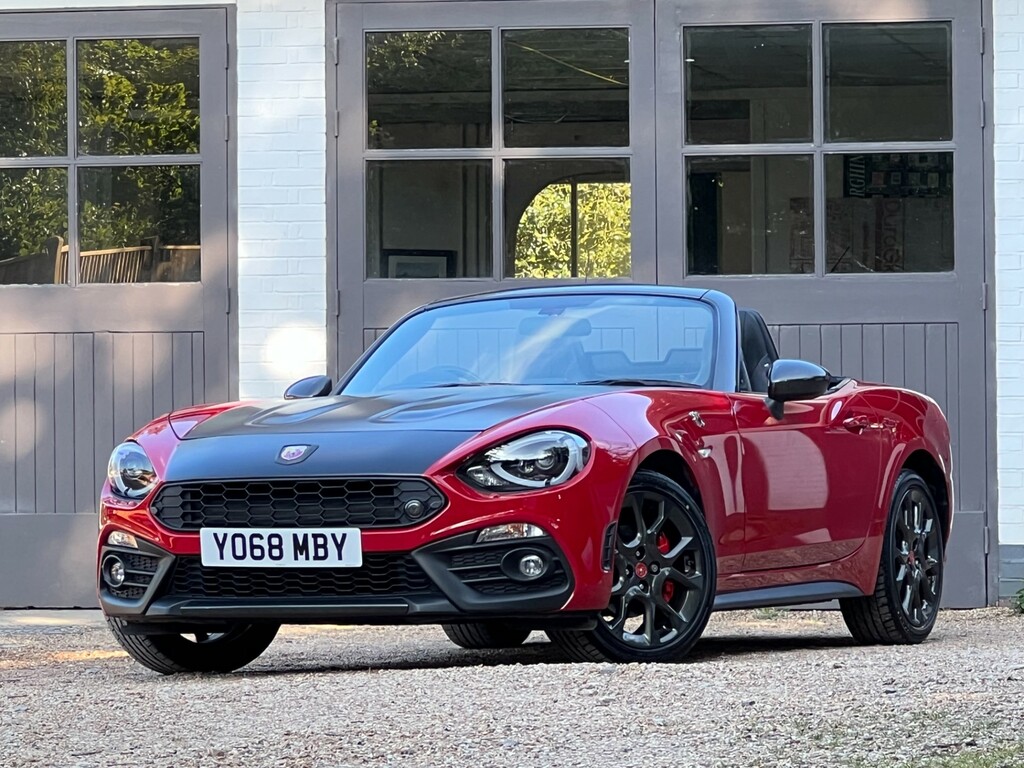 Compare Abarth 124 Spider 1.4 Multiair Convertible Euro 6 YO68MBY Red