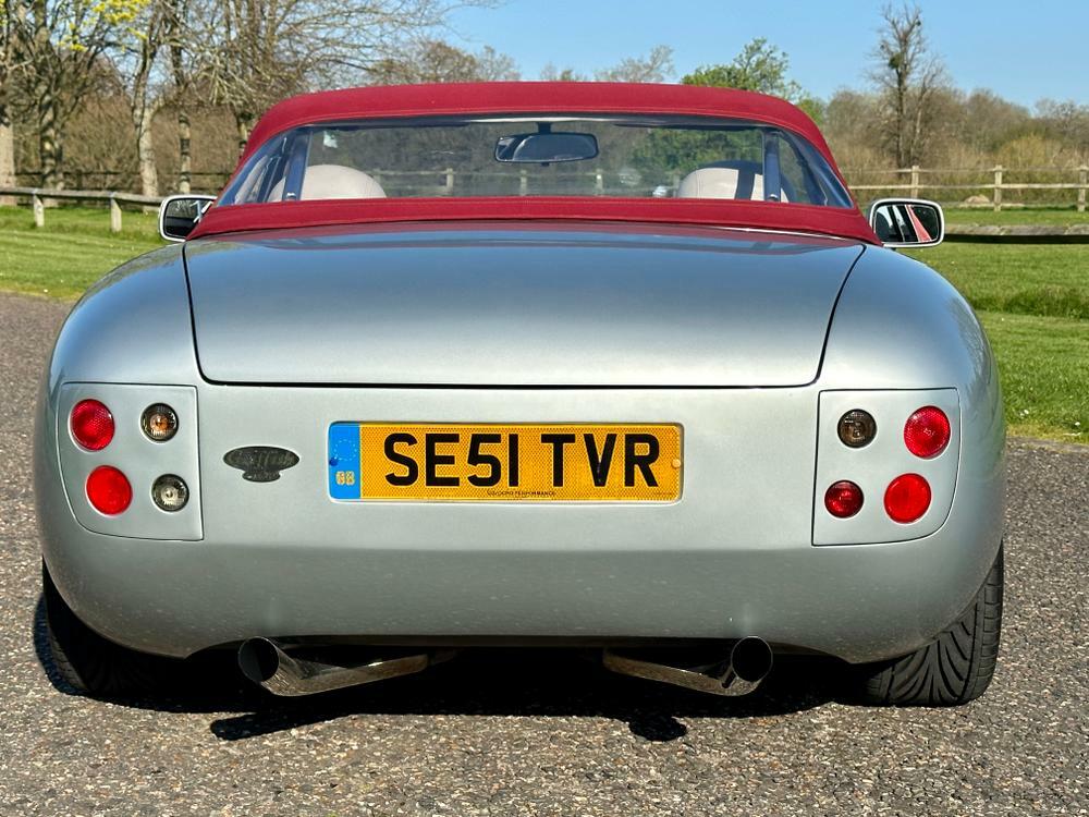 Compare TVR Griffith Tuscan SE51TVR Silver