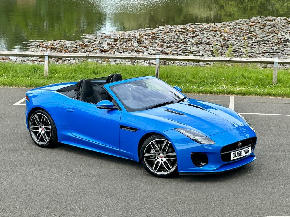 Compare Jaguar F-Type F-type R-dynamic OU68YKR Blue